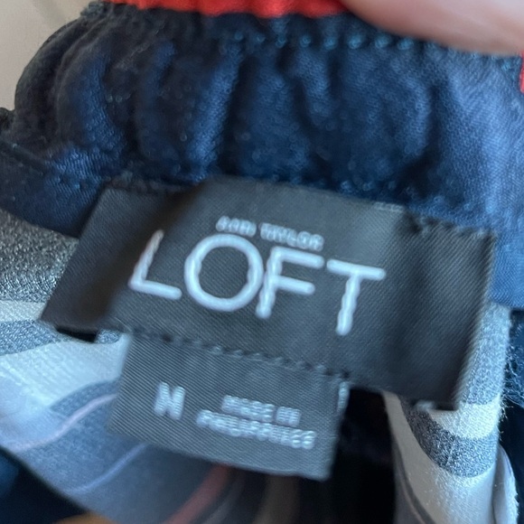 Loft Fluid Stripe Pants - Picture 3 of 3